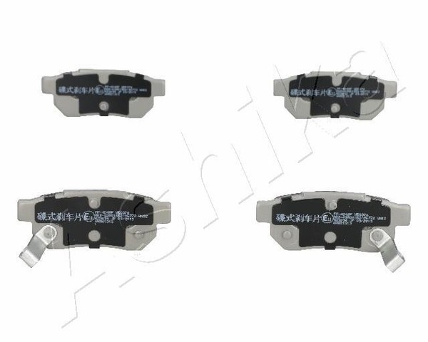Ashika BremsbeläGe Bremsbelegsatz Hinten FüR Honda Civic Vi Hatchback-image