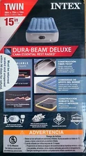 Intex twin size air mattress 15"