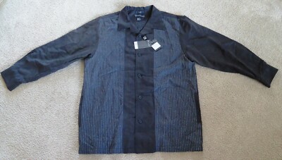 Syllables System Men's Black Long Sleeve Shirt XL