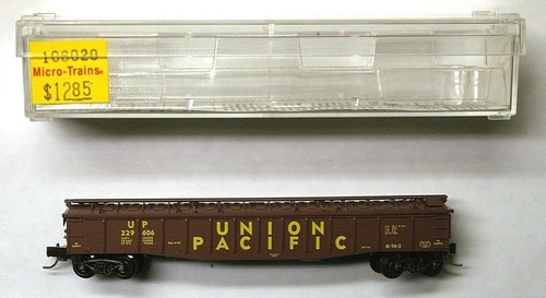 MTL Micro-Trains 106020 Union Pacific UP 229606 50 pies góndola cubierta | Zustand: New