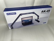 Microphone Flex Arm Aokeo AK-49 Adjustable Compact Mic Suspension Boom Scissor