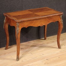 Table basse style ancien Louis XV meuble en bois vintage salon 20ème siècle