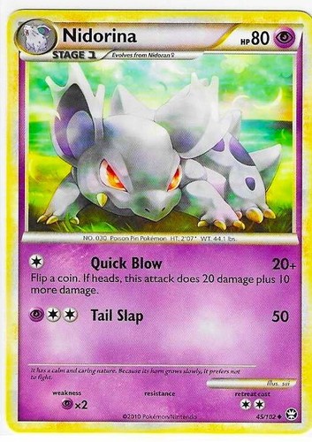 Nidorina 40/64 | eBay