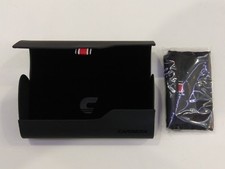 CARRERA Hard Black Carrying Case eyeglass Sunglasses Case with pouch