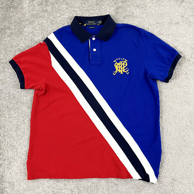 Polo Ralph Lauren レッド ポロシャツ S chief keef Polo Ralph Lauren LXVII LongSleeve Polo Chief Keef Men's Medium | eBay