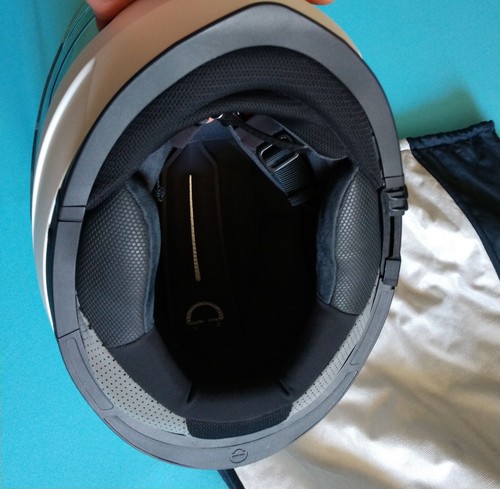 Schuberth S2 Motorrad Helm Gr 58 59 L Motorradhelm Neuwertig Weiß Sonnenbrille - Bild 5 von 7