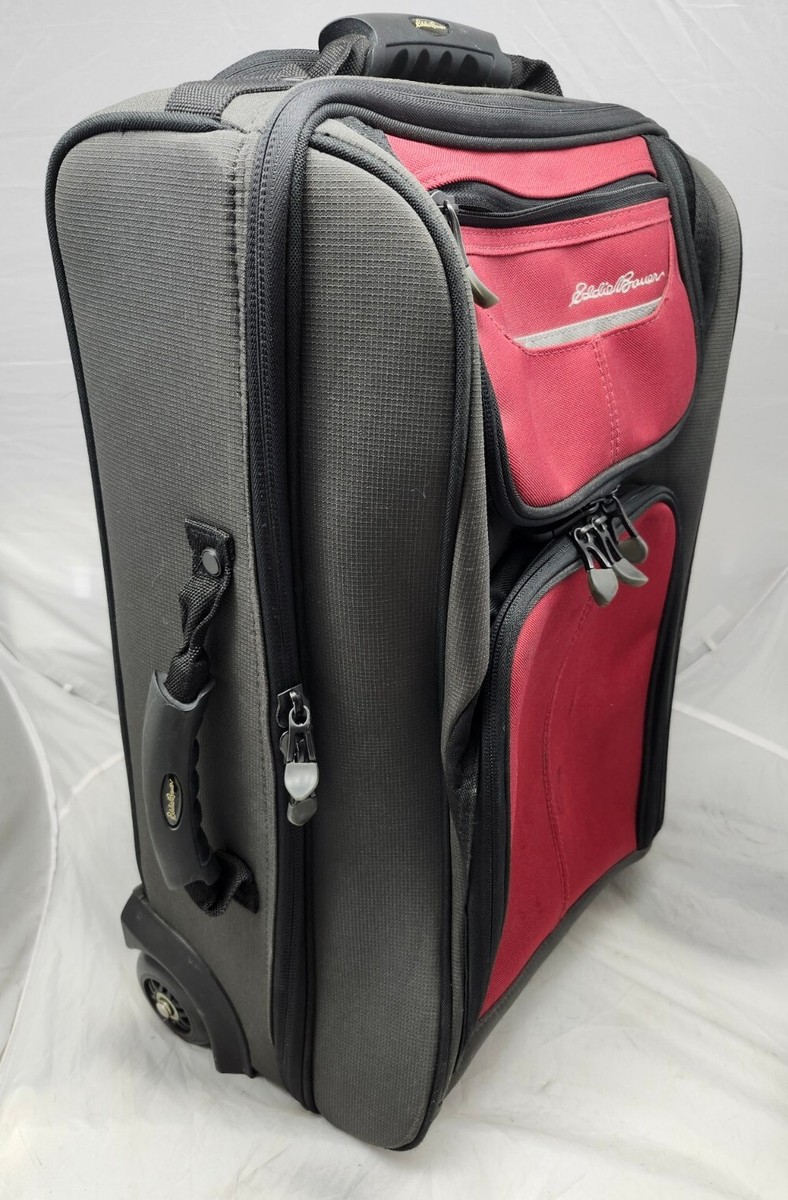 Eddie Bauer Rolling Wheeled Luggage Carry On Telescoping Handle 22