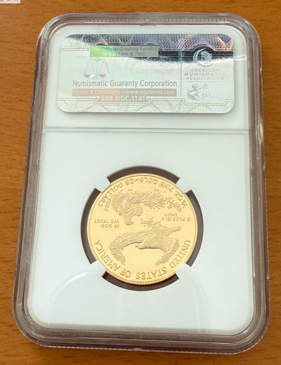 US 1993 P Gold 1/2 oz $25 NGC PF69UC Proof Gold Eagle | eBay