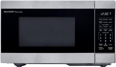 SHARP Countertop Microwave Oven with Removable 10.6'' Carousel Turntable,900 Watt