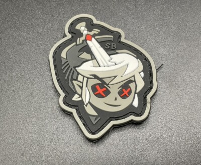 Castle x Grayscale Smashed Brothers Gear Gray Chase Link EDC PVC Pouch Patch