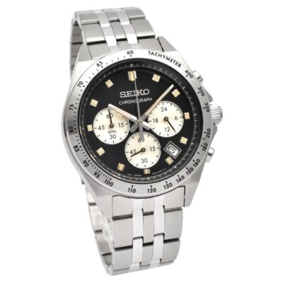 SEIKO SELECTION SBTR047 Stainless Steel Chronograph Quartz Watch
