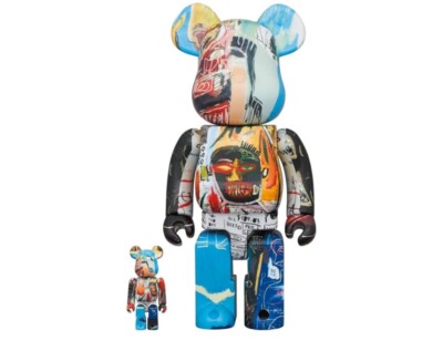 1DAY!! BE@RBRICK 100% & 400% Jean-Michel Basquiat Special set NEW