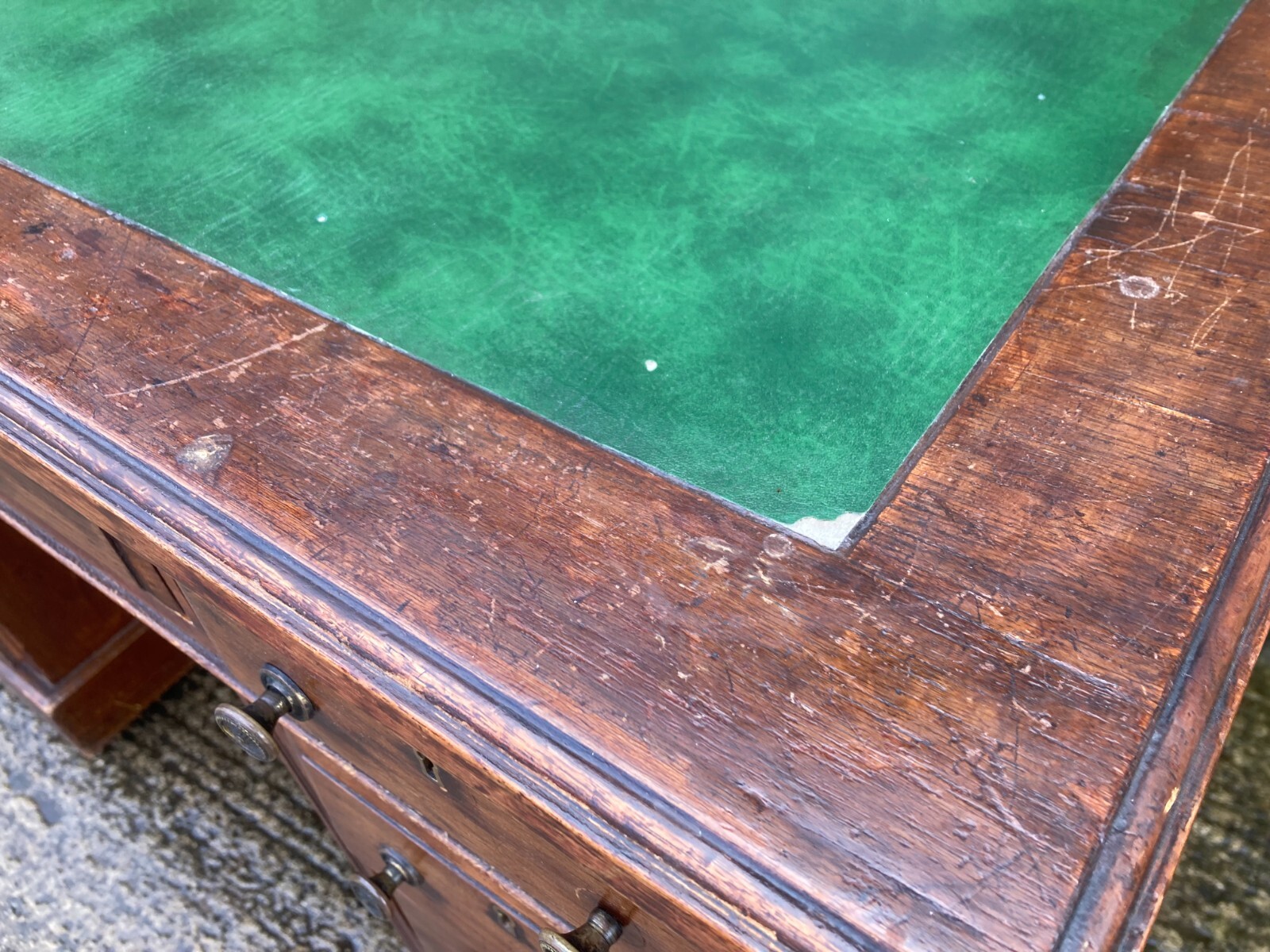 Victorian Walnut Twin Pedestal Desk eBay