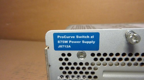 HP J8712A ProCurve Switch zl 875W Alimentation Alimentation Tirée de HP J8698A 5412ZL - Photo 2/2
