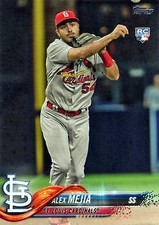 2018 Topps #470 Alex Mejia St. Louis Cardinals Rookie Card RC