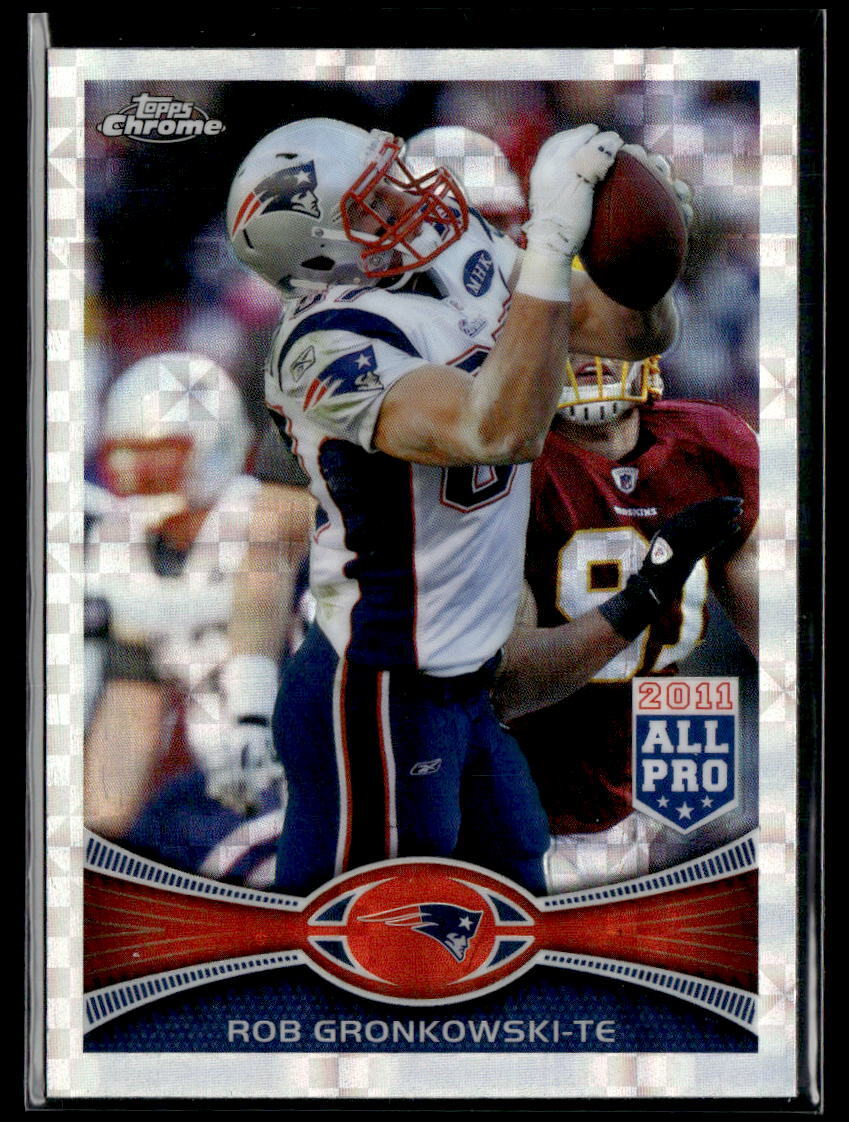 2012 Topps Chrome #12 Rob Gronkowski Xfractor