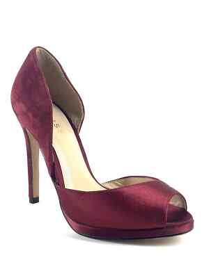 Reiss Minuet Damenschuhe UK 3 EU 36 Bordeauxrot Peeptoe Stiletto High Heels