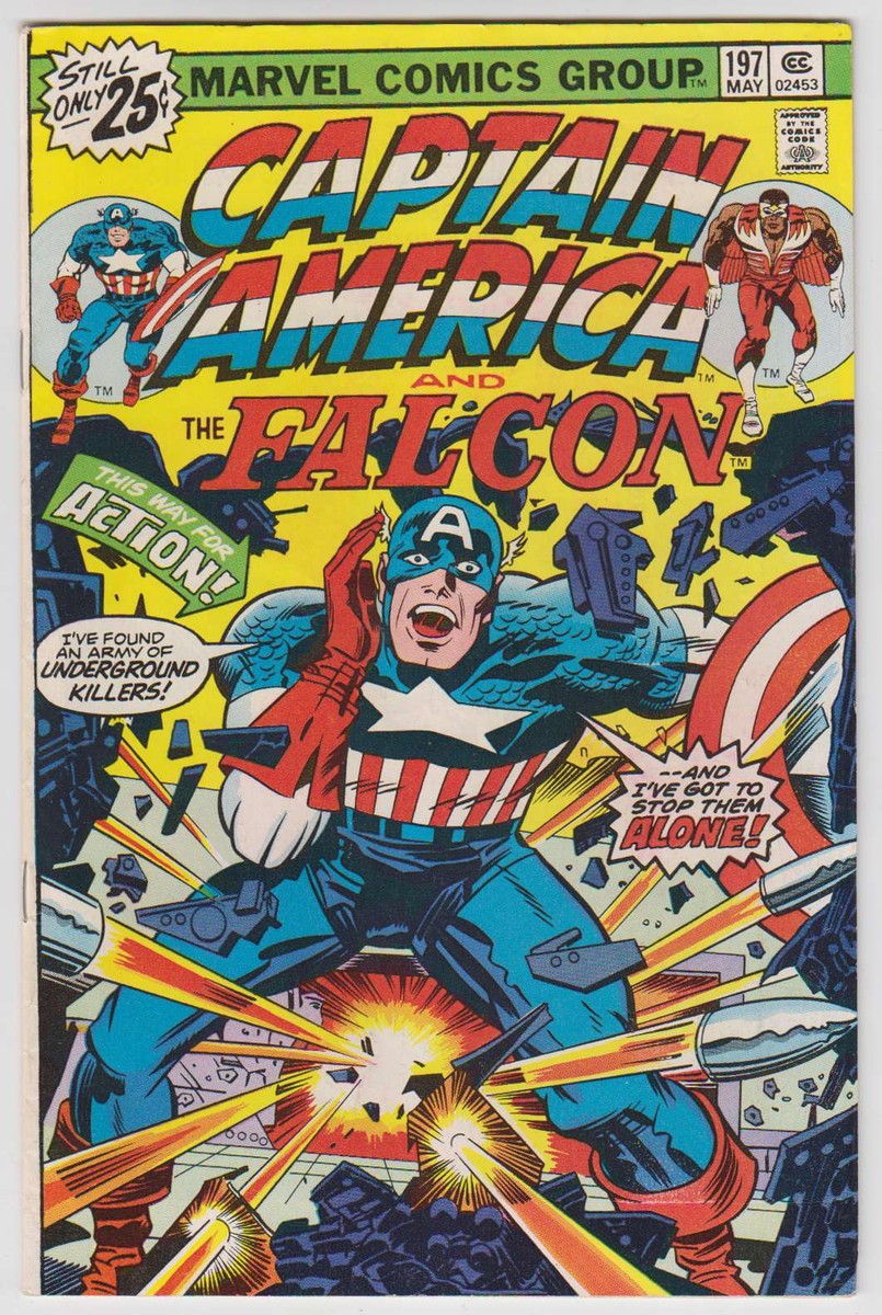 L8073: Captain America #197, Vol 1, F/VF Condition | eBay