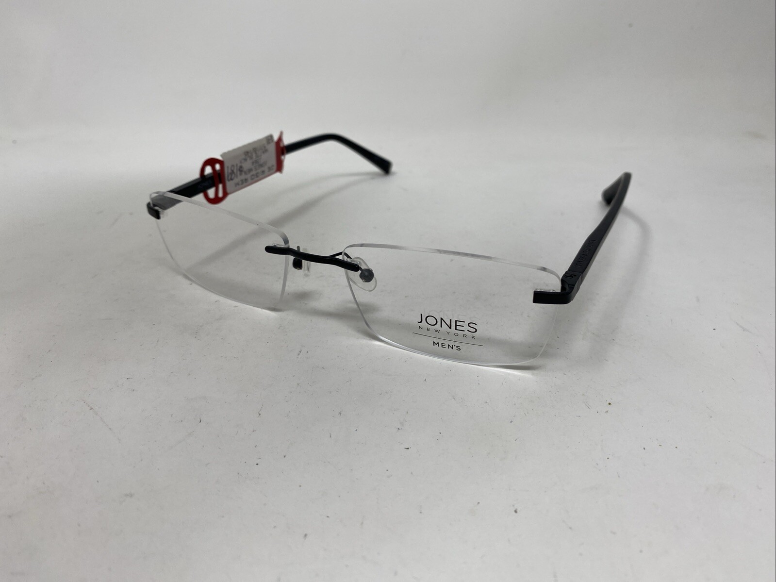 York Rimless Frame JONES NEW YORK J364 MATTE BLACK 57-17-145 RIMLESS EYEGLASSES T694 | eBay
