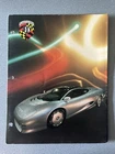Vintage 90’s EXOTIC CARS School Folder JAGUAR XJ220 Barbie Retro Trump Swift
