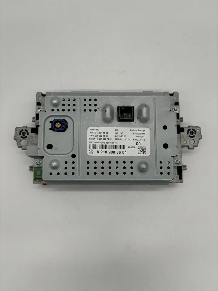 Mercedes W218 Navi Display Steuergerät Bildschirm Zentraldisplay A2189008604 - Bild 3 von 4