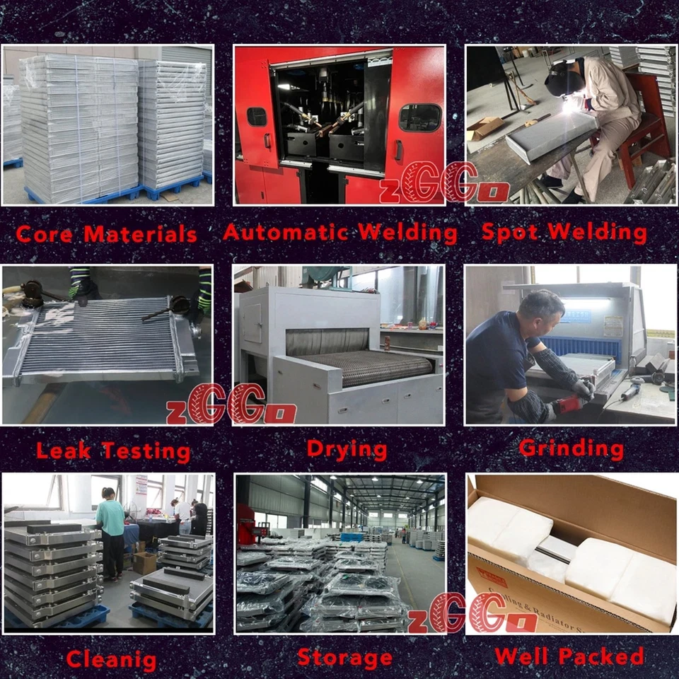 FOR 1979-1993 1985 Dodge Ramcharger D/W 100 150 250 350 ALUMINUM 3 ROW RADIATOR Foto 2 de 4