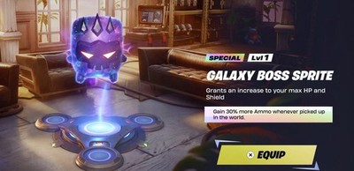 Fortnite Galaxy Boss Sprite In-Game Item