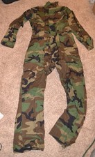 U.S Military Coveralls Mechanic Cold Weather Woodland Camouflage Small Regular