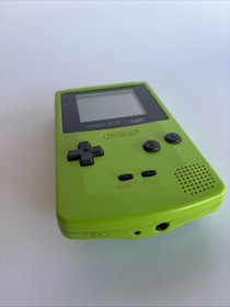 Kiwi Green Nintendo Gameboy Color Tested/Works