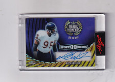 2026 RICHARD DENT LEAF SPORTS HEROES AUTO/AUTOGRAPH 5/8 CHICAGO BEARS