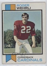 1973 Topps Roger Wehrli #457 HOF 0z0n