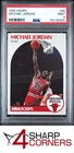 1990 HOOPS #65 MICHAEL JORDAN BULLS HOF PSA 9