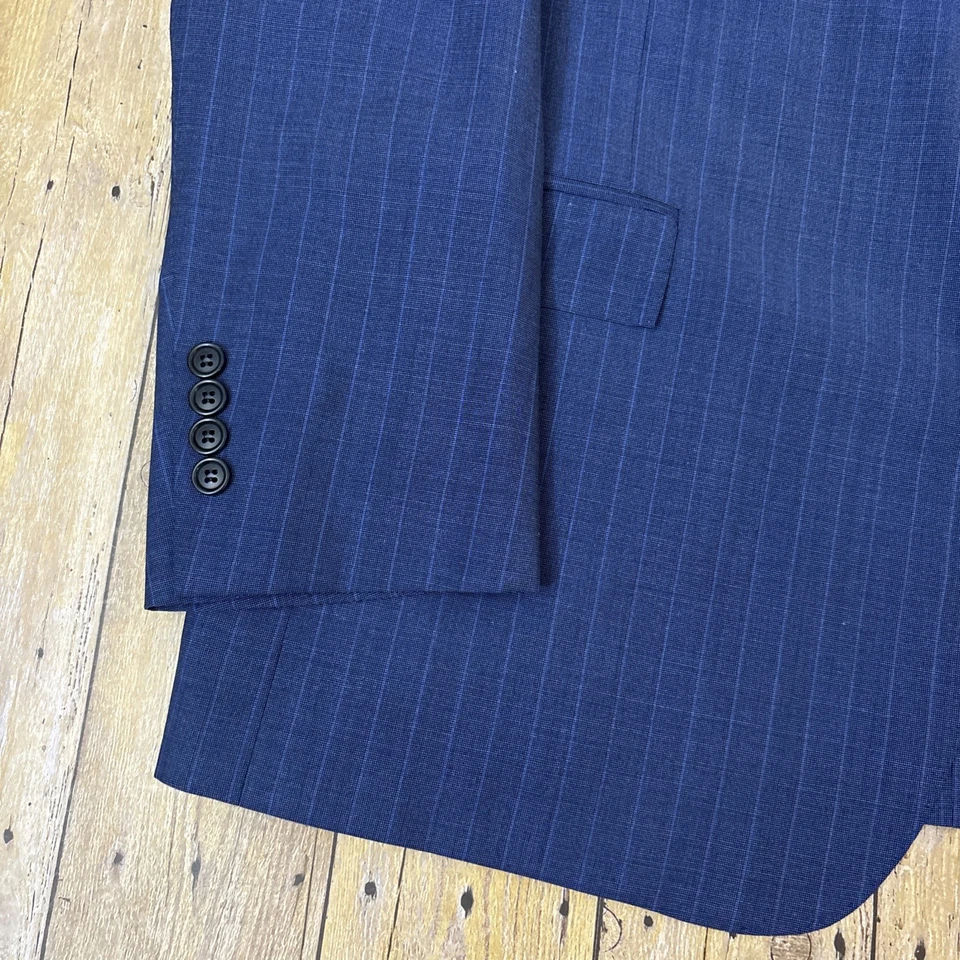 Brooks Brothers 1818 Regent Suit Drago Wool Mohair Unstructured 44L 38W 32I - Image 3 of 4