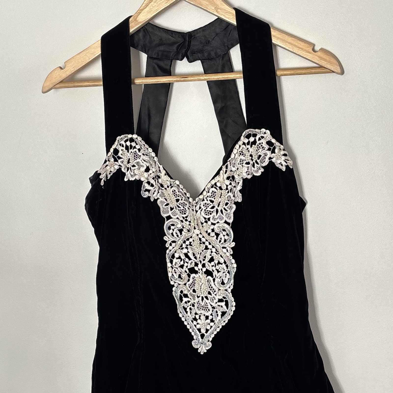 Vintage Gunne Sax Jessica McClintock Sz 13/14 Vel… - image 4