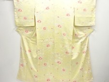 7621221: JAPANESE KIMONO / UNUSED KOMON / FLOWER