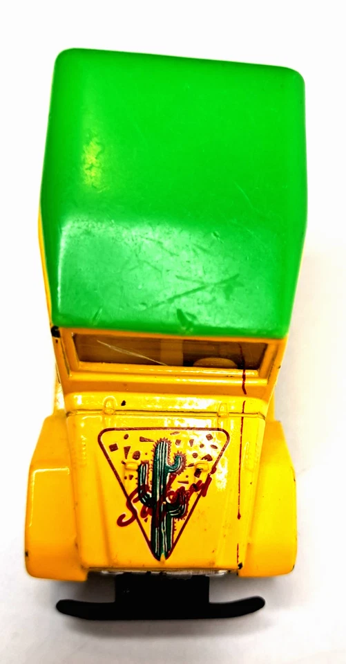 Realtoy Toyota Land Cruiser FJ40 1:60 Diecast SUV Safari Yelliw Collectible - Image 2 of 4