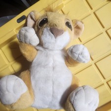 Vintage Disney The Lion King  Baby Simba  Interactive Talking Plush Works P20 2