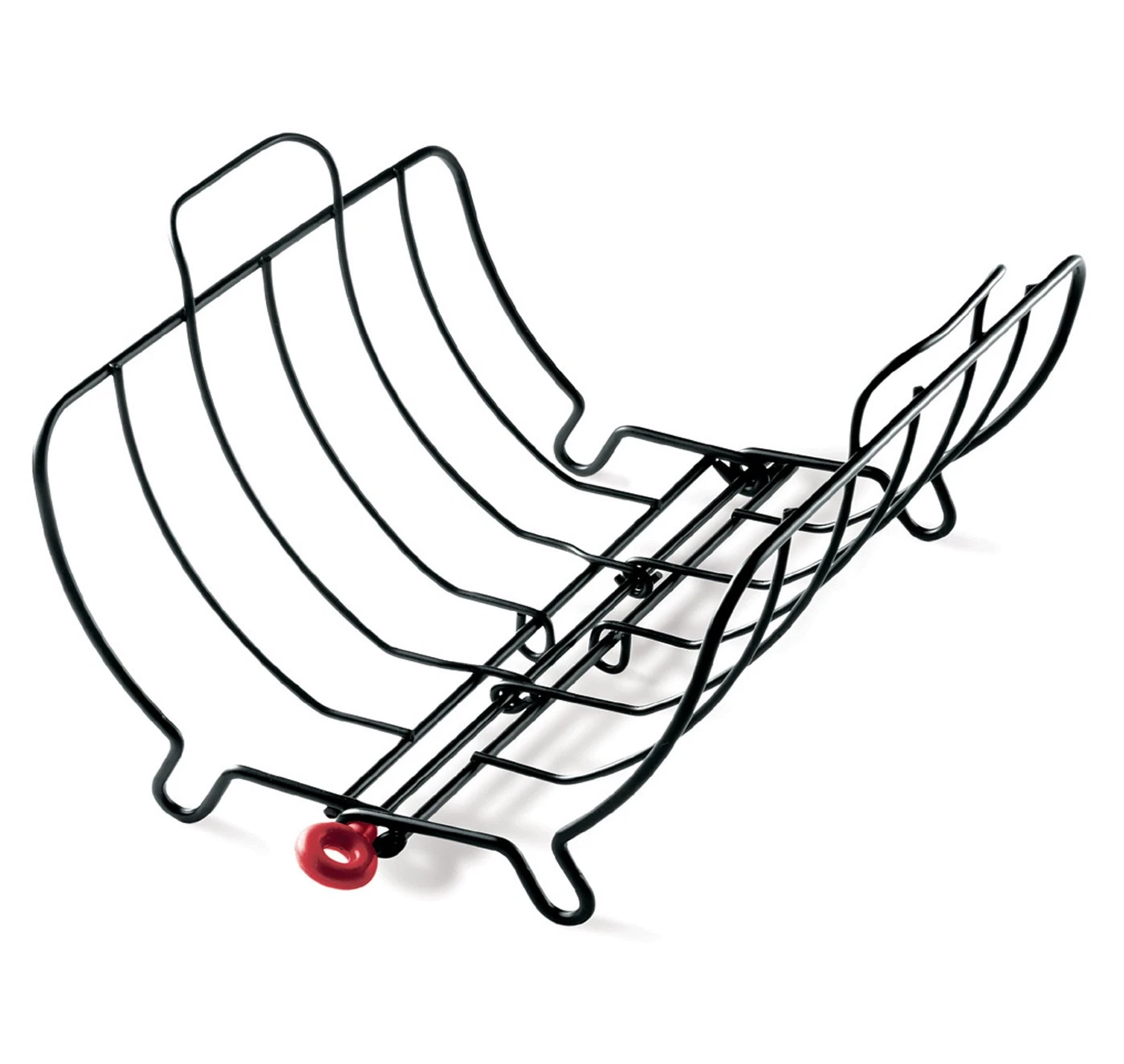 Cuisipro Roast & Serve Non-Stick Turkey and Poultry Roasting Rack, Black