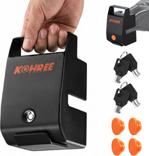 Trailer Lock With Easy Handle Fits 2-516 2 Couplers Anti-theft Trailer Lock With Easy Handle Fits 2-516 2 Couplers Anti-theft