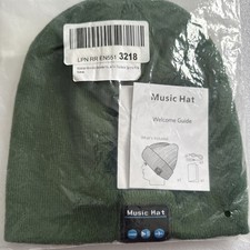 Wireless Bluetooth Hat with Music Speakers Mic Beanie USB Charge Cap Handsfree 