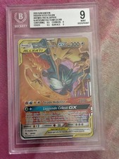Pokémon Moltres & Zapdos & Articuno GX TAG TEAM 44/68 ITA BGS 9 Mint