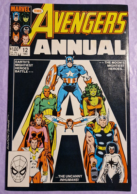 The Avengers Annual #12 King Size 1983 Marvel Comics Excellent Condition 8.0 VF