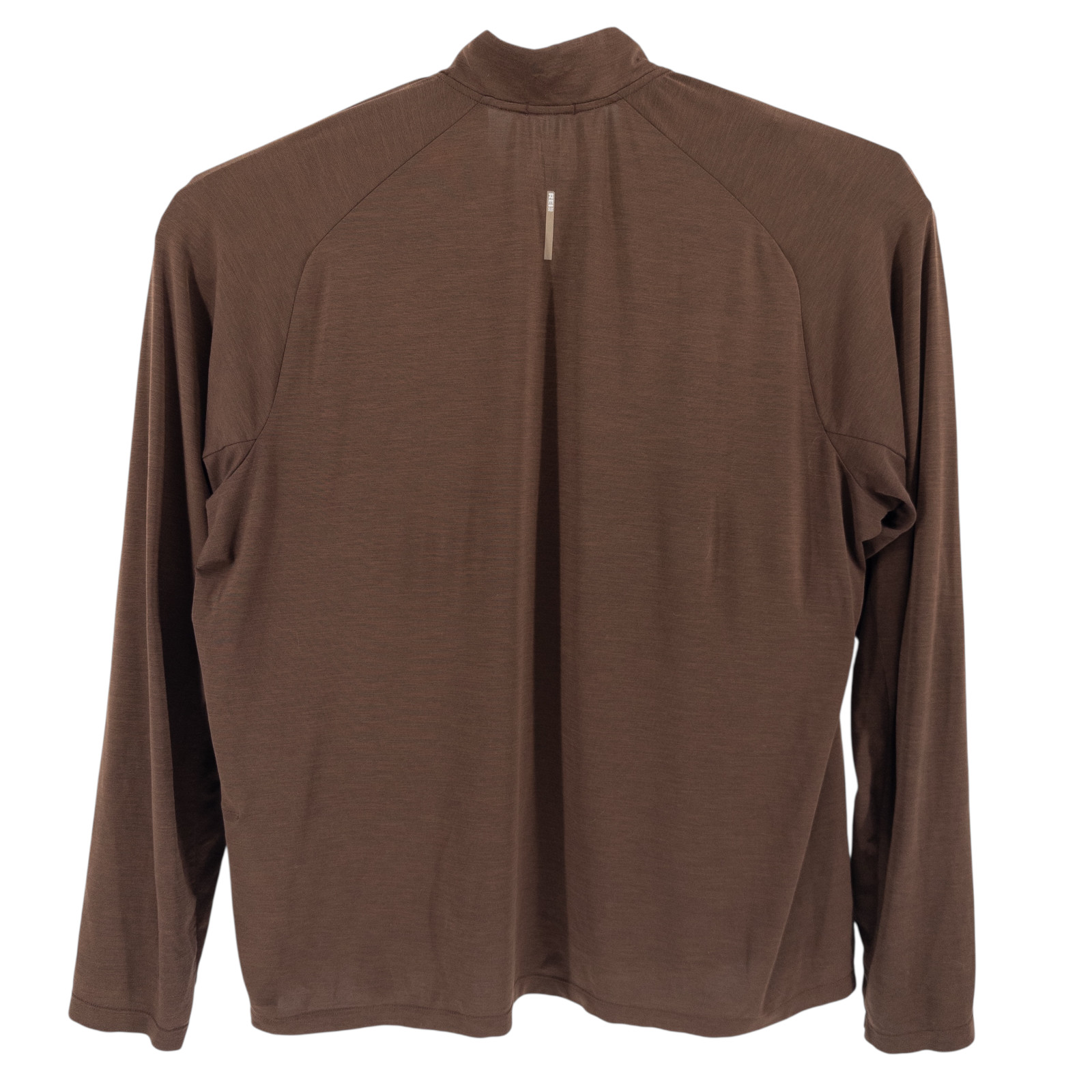 REI Co-Op Mens XL Active Pursuits 1/4 Zip 2.0 Shirt Brown Hike Outdoor Baselayer