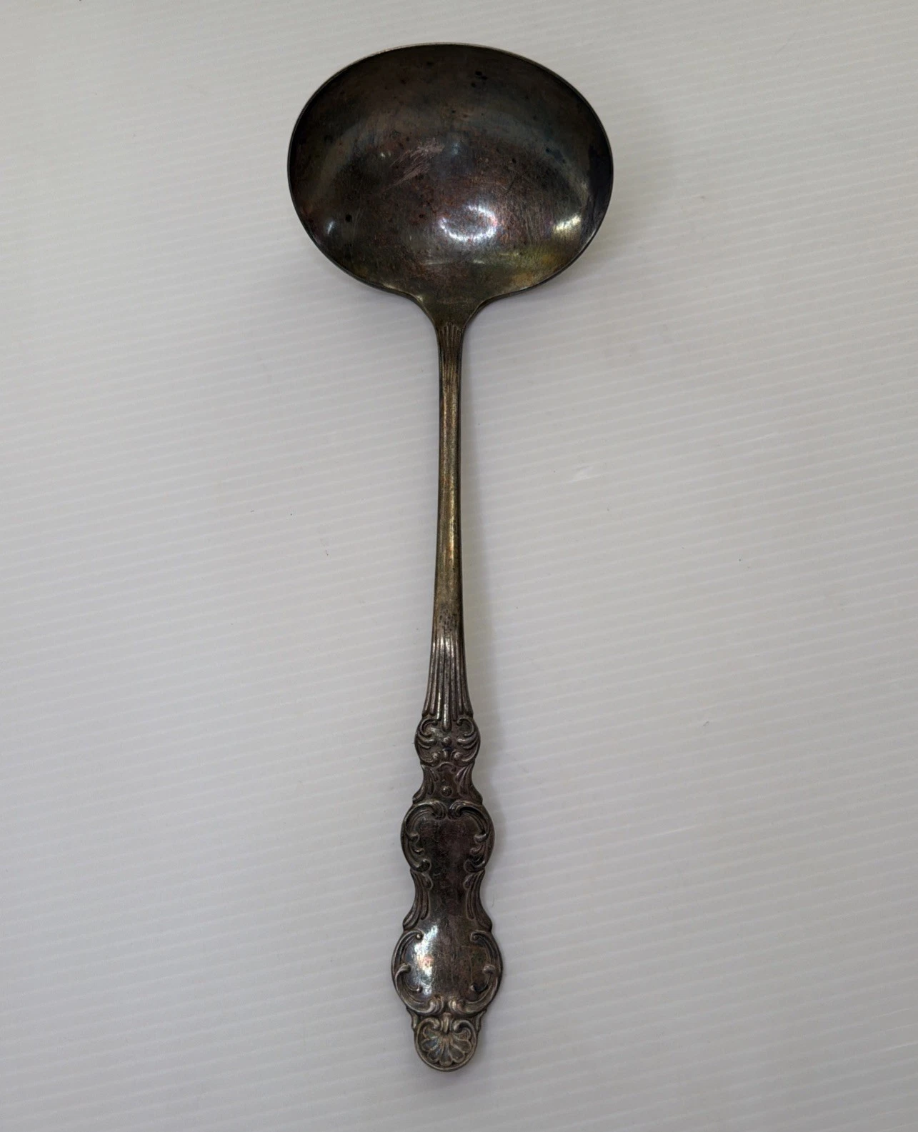 Vintage 1847 Rogers Bros Silverplate A1 Soup Sauce Gravy Ladle Spoon 10.5"