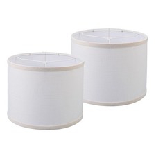 lampshades Set of 2, Drum Lamp Shades Set of 2, Lamp Shades for Table Lamps E...