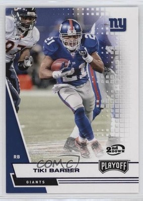 2020 Panini Playoff 2nd Down 20/49 Tiki Barber #193 0u8k