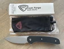 Ferrum Forge Gent 2.0 Folding Pocket Knife Black G-10