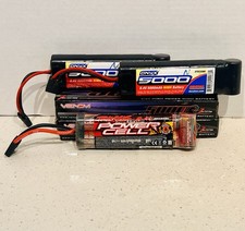3-Battery Packs 4 Traxxas 2 5000mAh / 1 3300mAh 8.4 V NiMH iD Untested 7 Cell