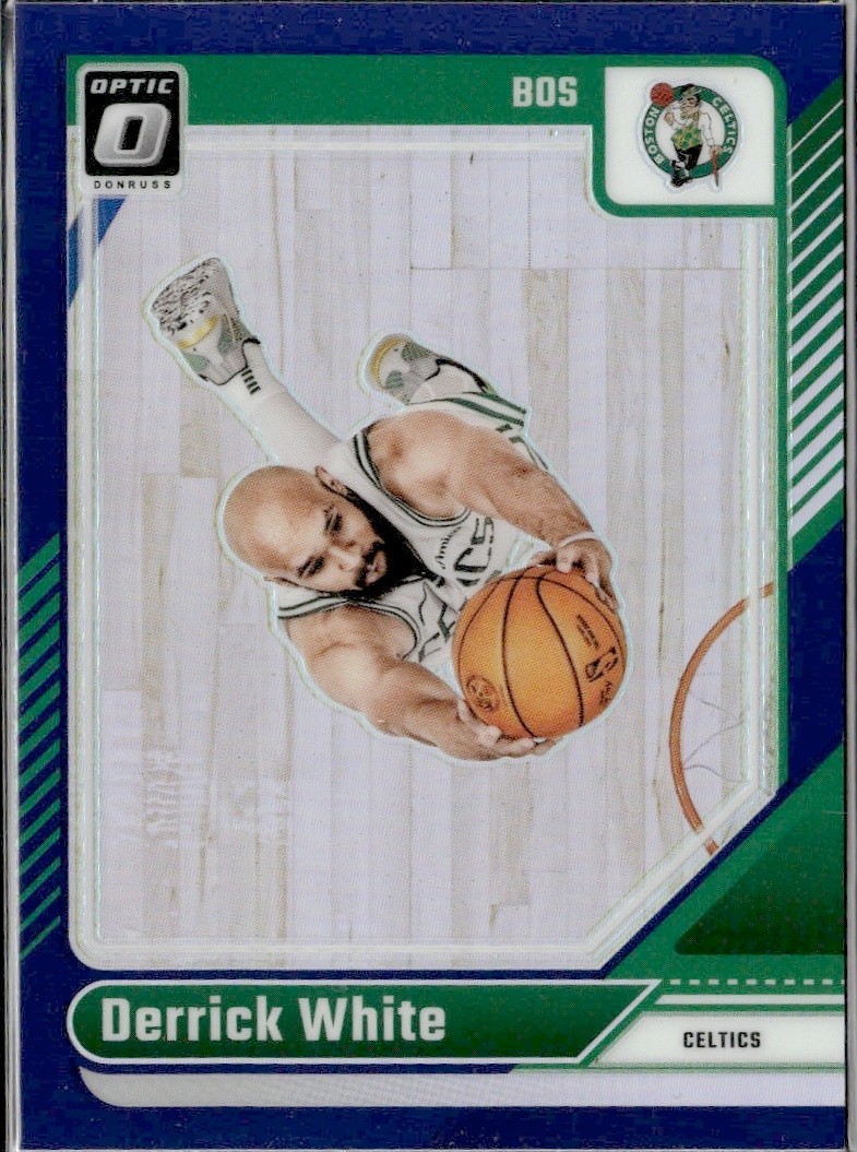 2024-25 Panini Donruss Optic Derrick White #62 Purple