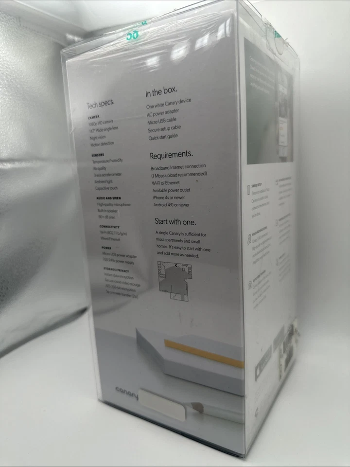 Canary Security Device All-in-One Home Security Solution - White - Image 3 of 4